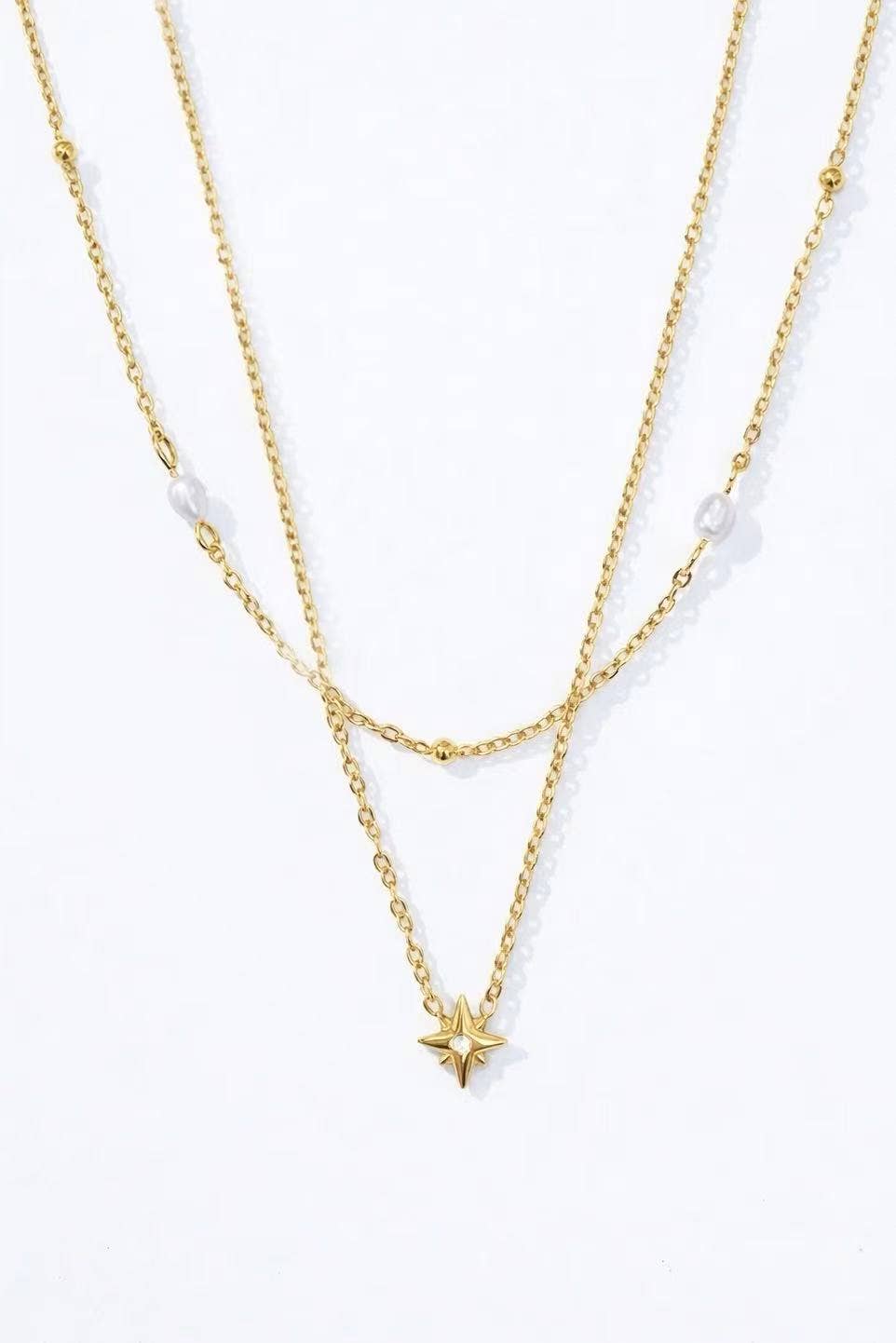 Stainless steel necklaces 224AQ118