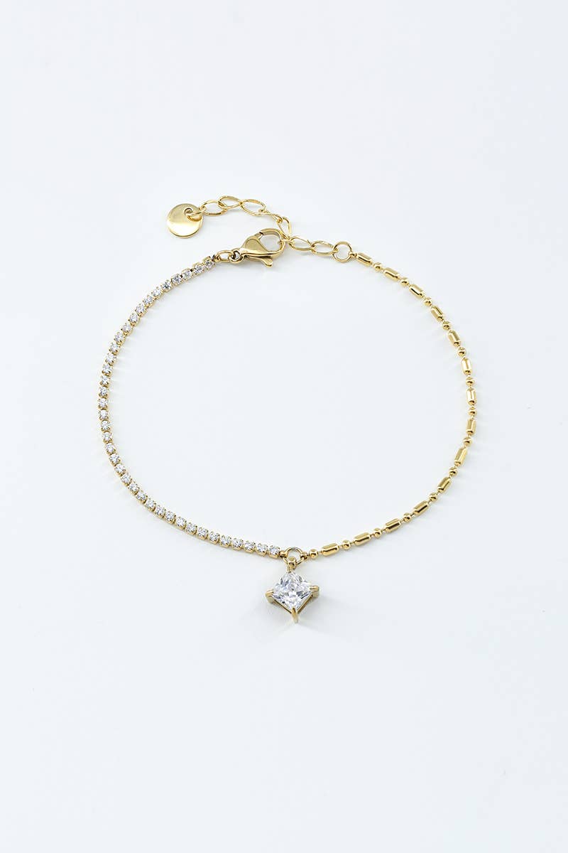 324AQ132 stainless steel bracelet