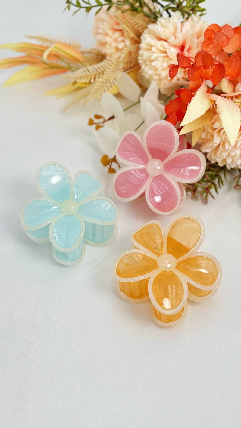 YH29 flower hair clip