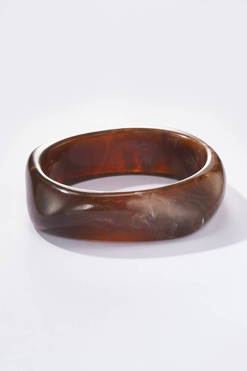 Resin bangle bracelets 324JJ05
