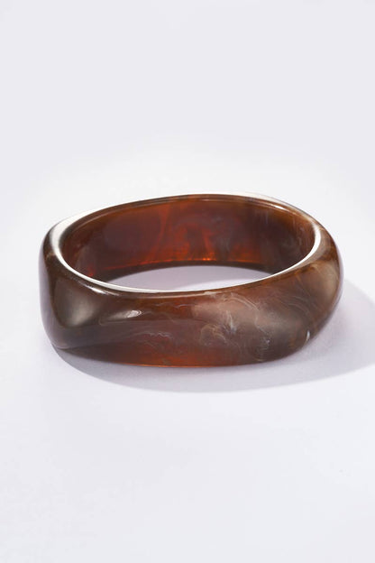 Resin bangle bracelets 324JJ05