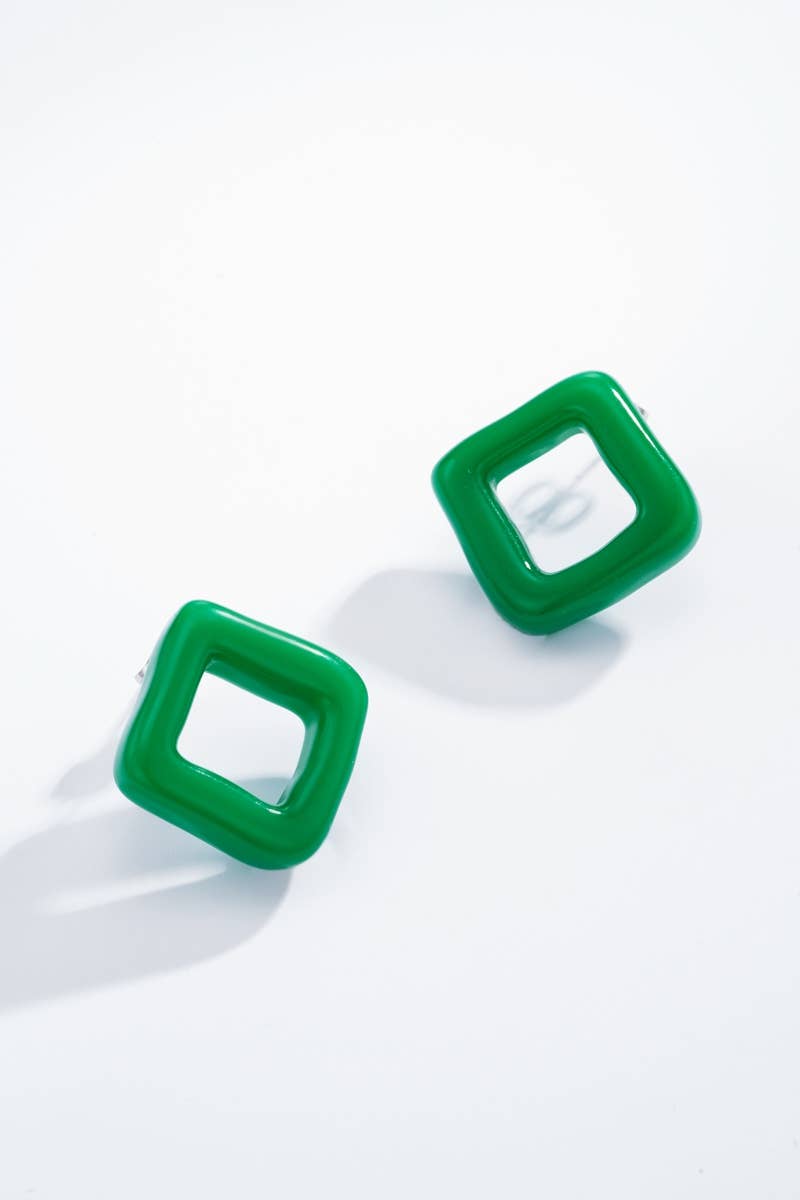 Stainless steel earrings 124CP08
