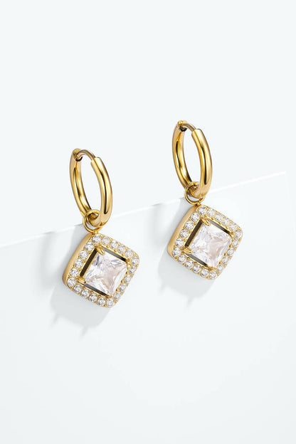 Stainless steel earrings 124RX340