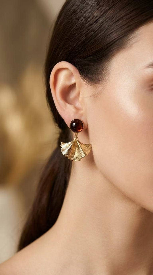 Boucles d'oreille en acier inoxydable 124RX256