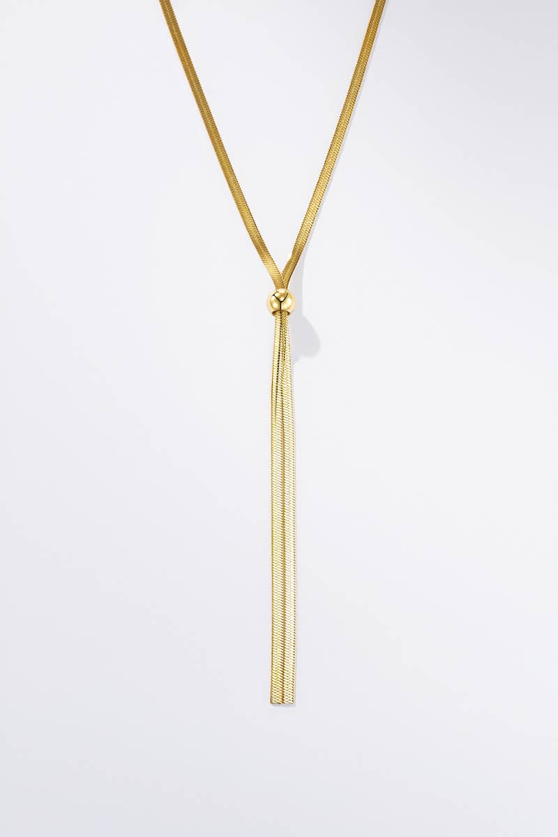 Stainless steel necklace 224AQ181