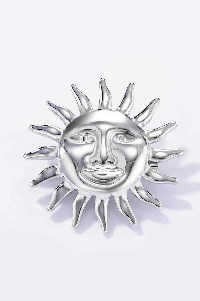 Stainless steel brooch BHYAQ104