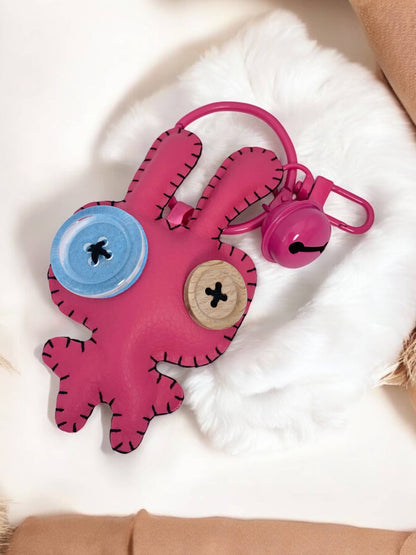 Porte-clé peluche avec clochette JSG50