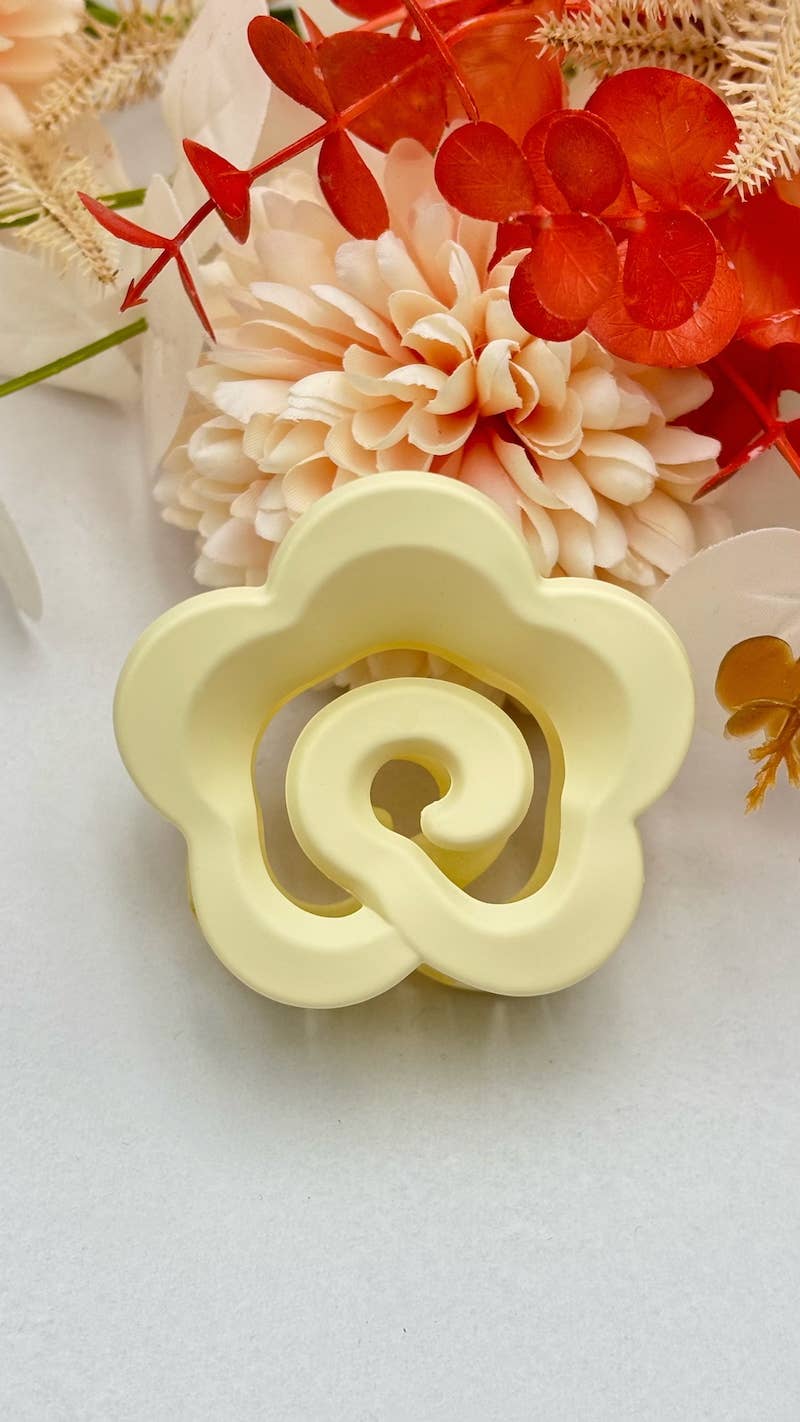 YH30 flower hair clip