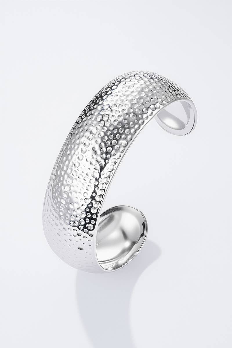 Bracelet jonc en acier inoxydable 324AQ254