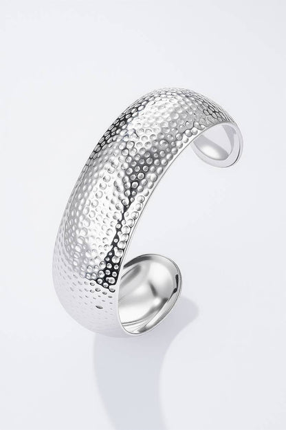 Bracelet jonc en acier inoxydable 324AQ254