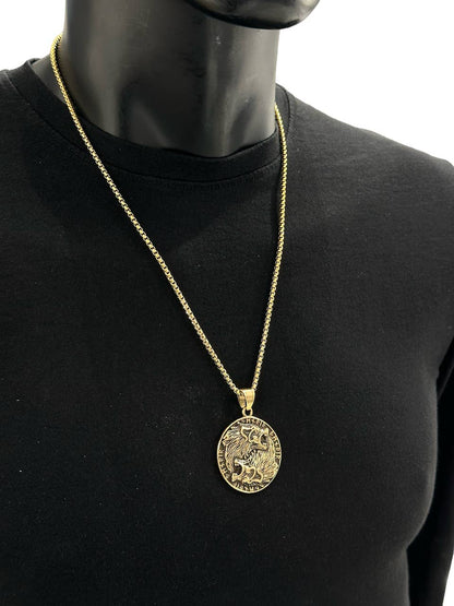Men's stainless steel pendant 224TG07