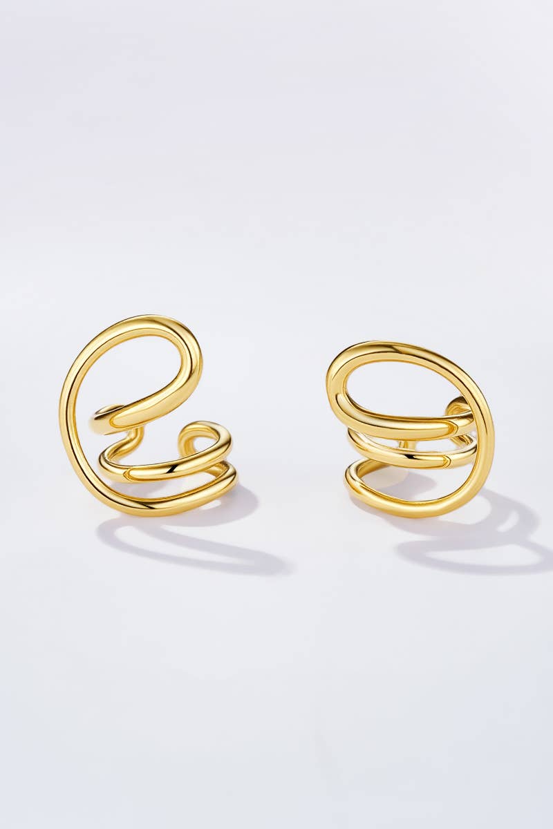 Stainless steel ear cuff 124AQ521