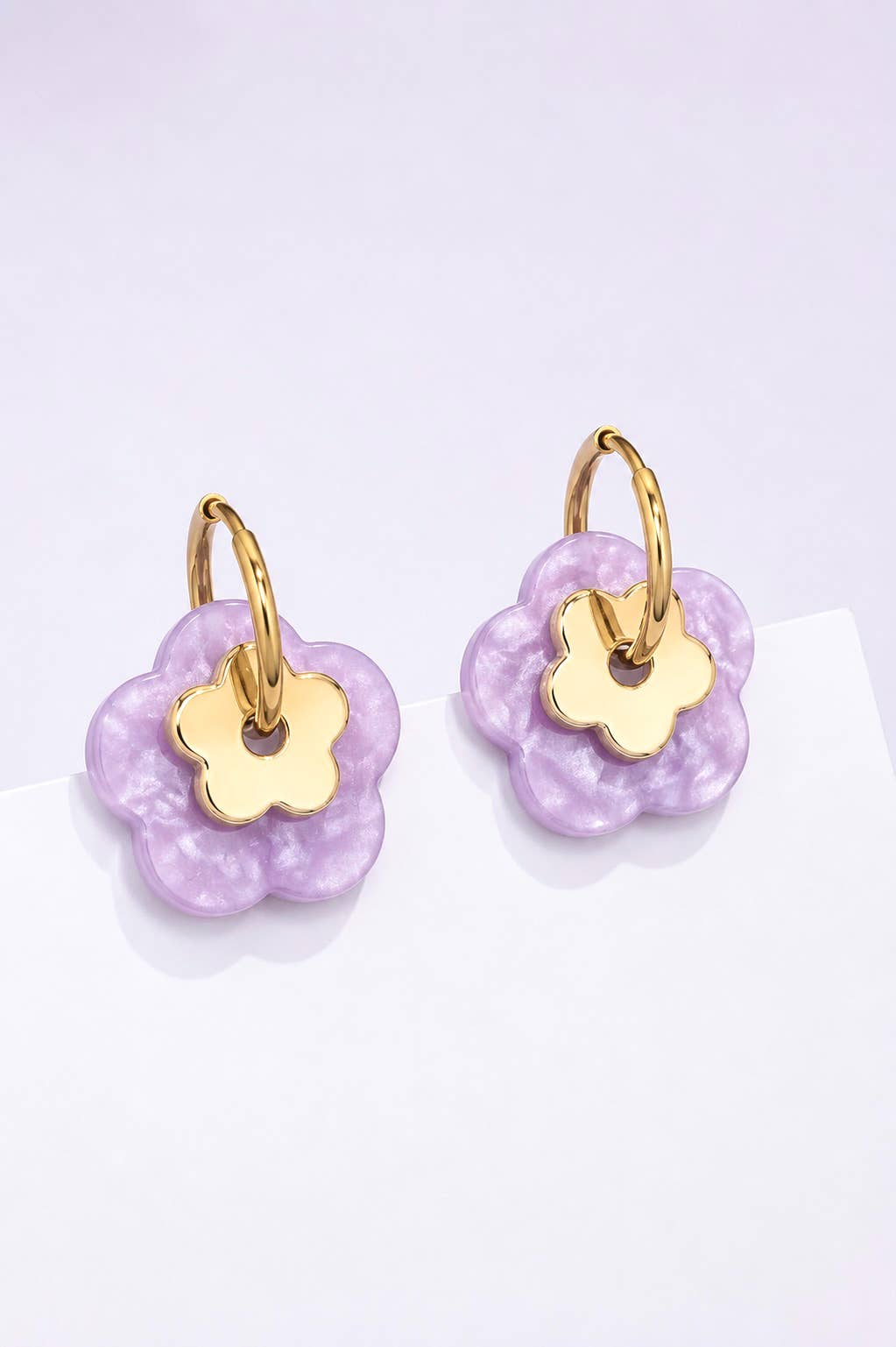 Stainless steel earrings 124RX356