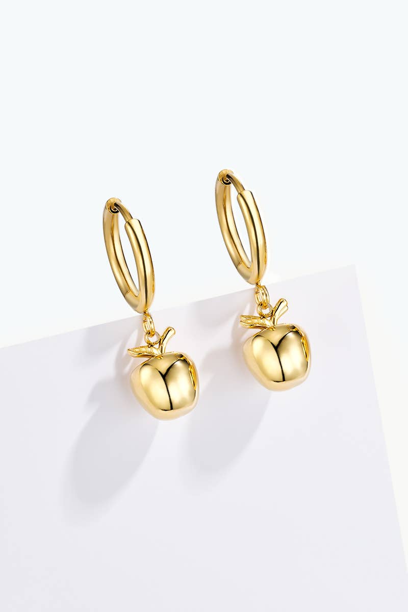Stainless steel earrings 124AQ590