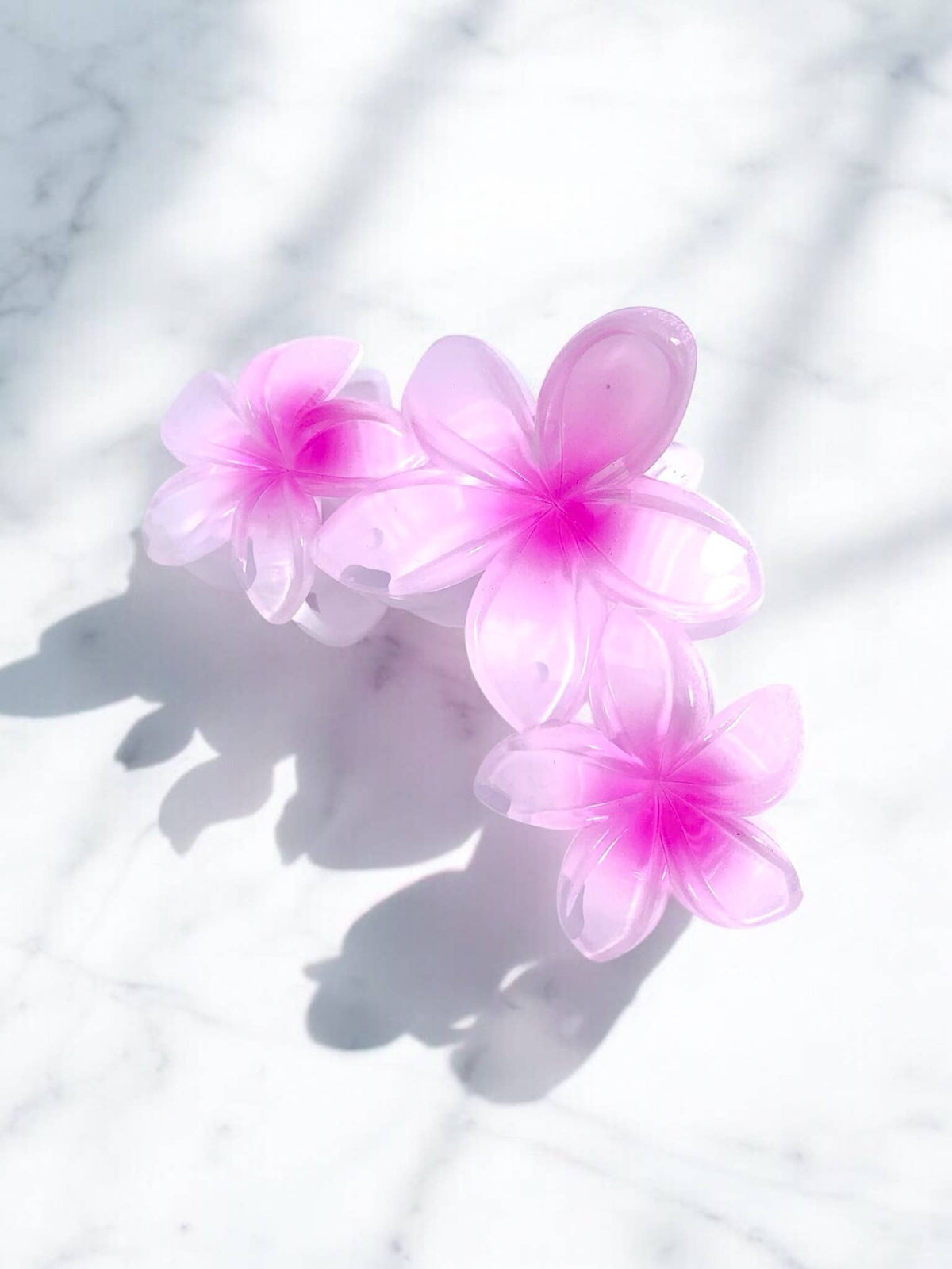 Flower-shaped hair clip YH20