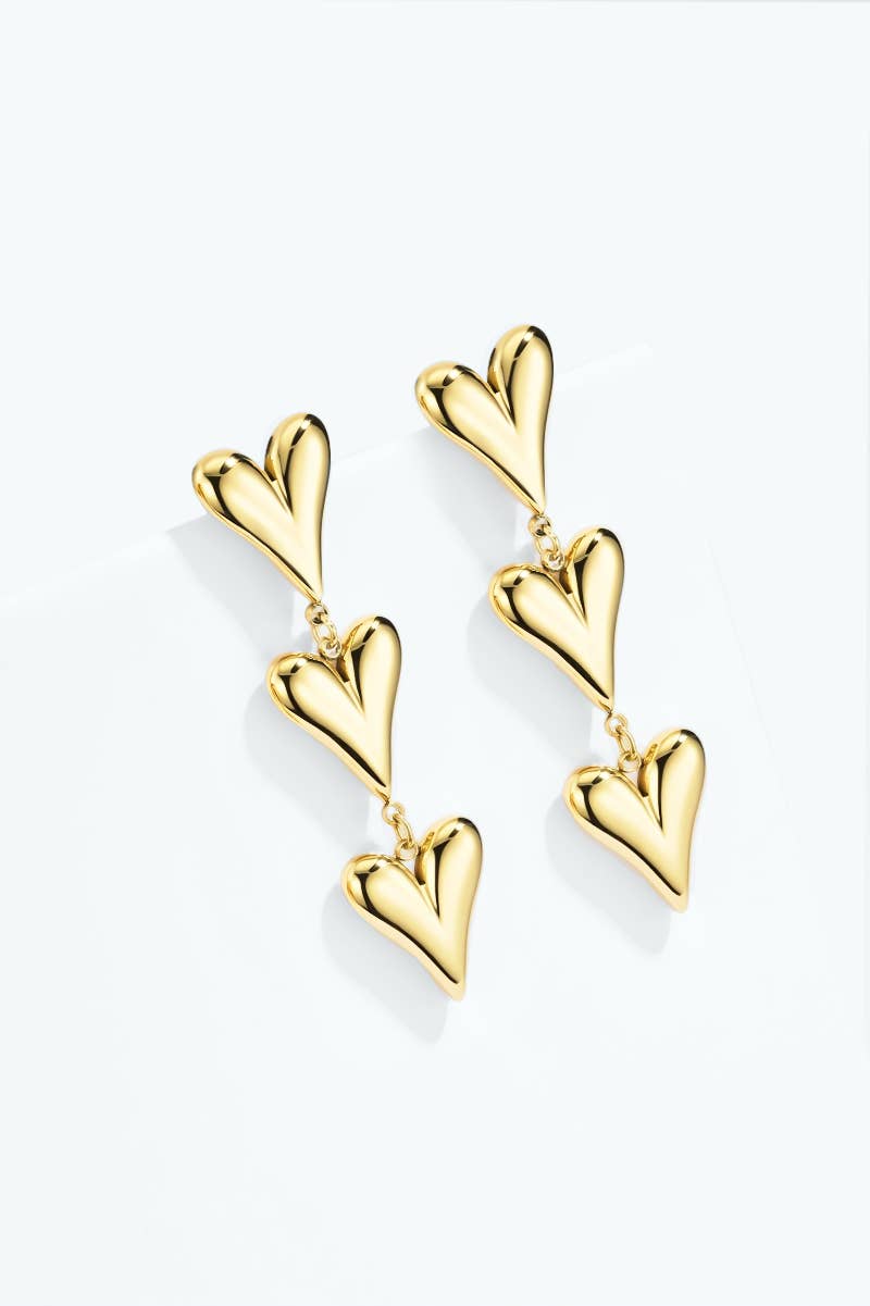 Stainless steel earrings 124AQ619