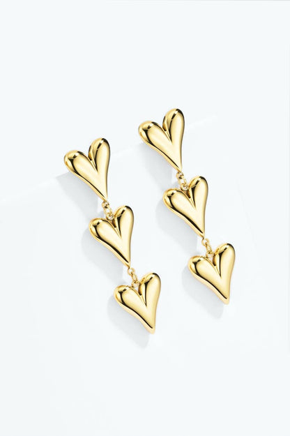 Stainless steel earrings 124AQ619