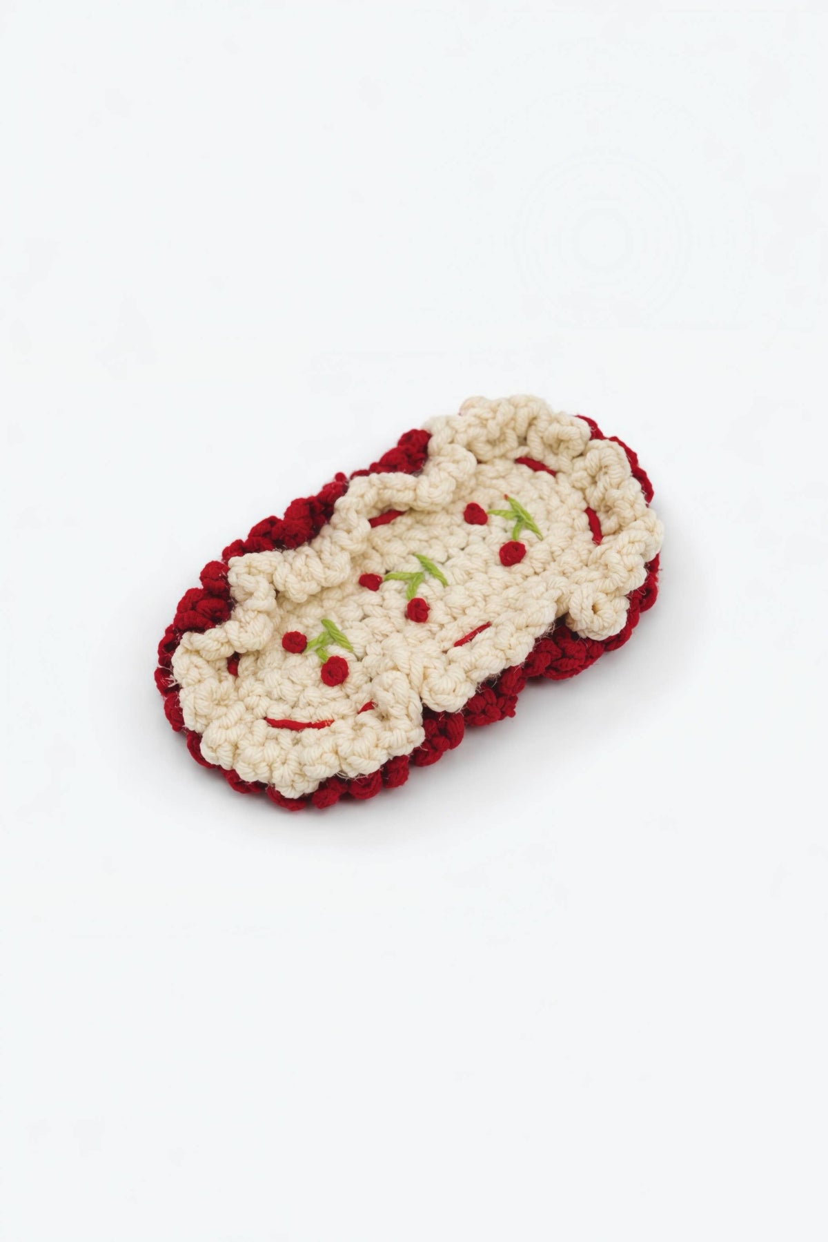 Crochet hair clip 6cm BRT011