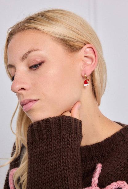 124RX221 stainless steel earrings