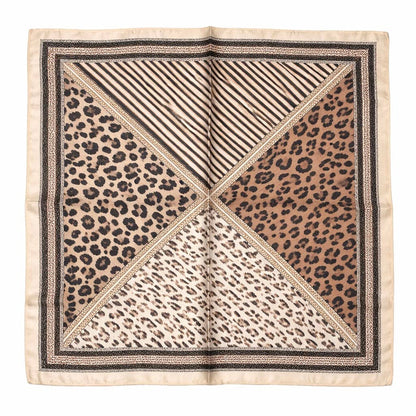 Patterned scarf 65 X 65 CM FL351DF