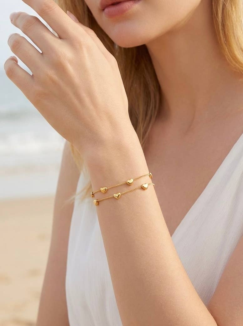 Stainless steel bracelet 324AQ321