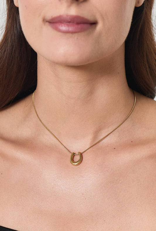 Collier avec U en acier inoxydable 224DY33