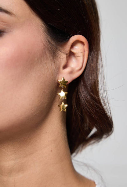 Boucles d'oreilles en acier inoxydable 124AQ302