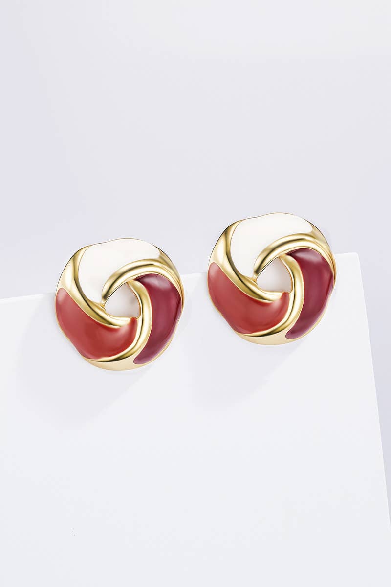 Stainless steel earrings 124RX201