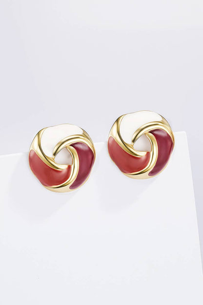 Stainless steel earrings 124RX201