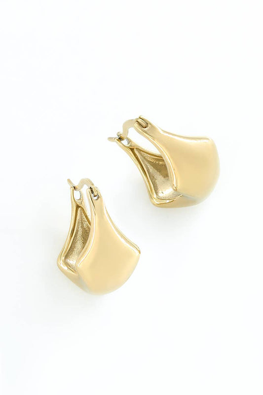 Boucles d'oreilles en acier inoxydable 124AQ280