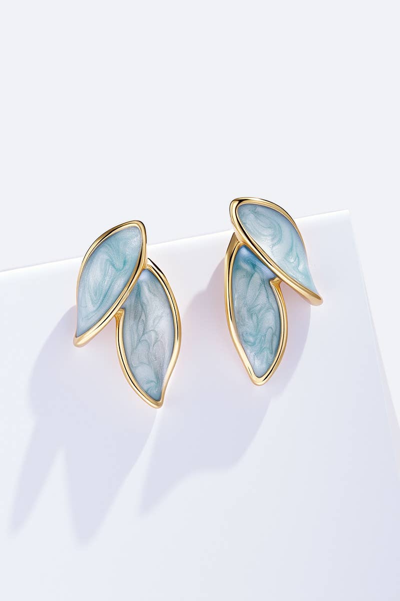 Boucles d'oreilles en acier inoxydable 124AQ582
