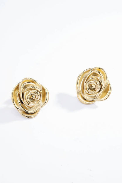 Boucles d'oreilles en acier inoxydable 124DY32