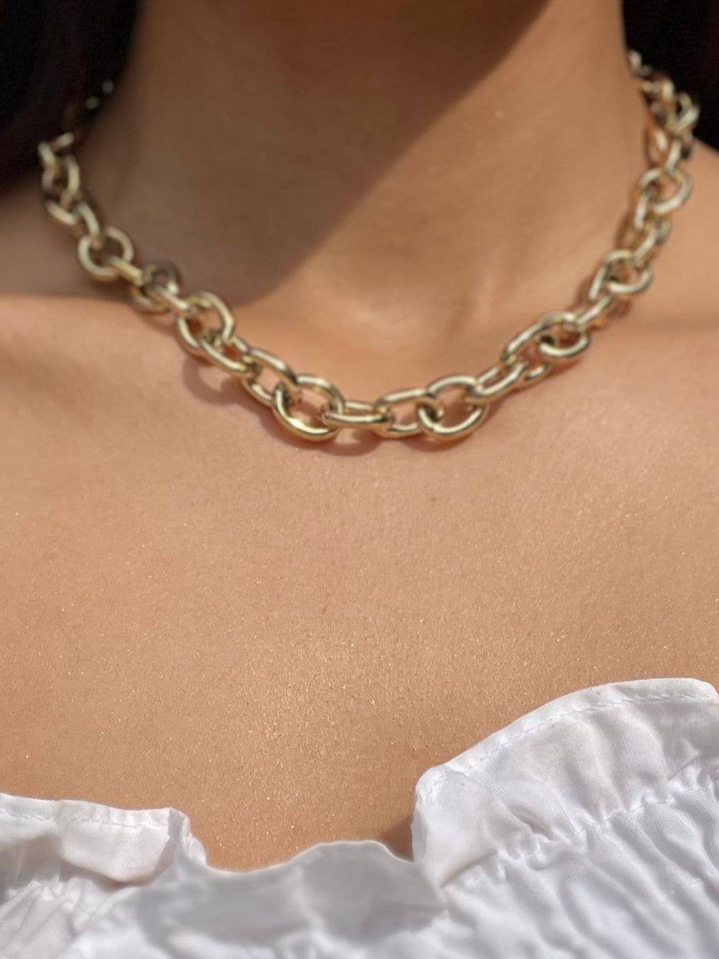 Collier chaîne en acier inoxydable 224RX37