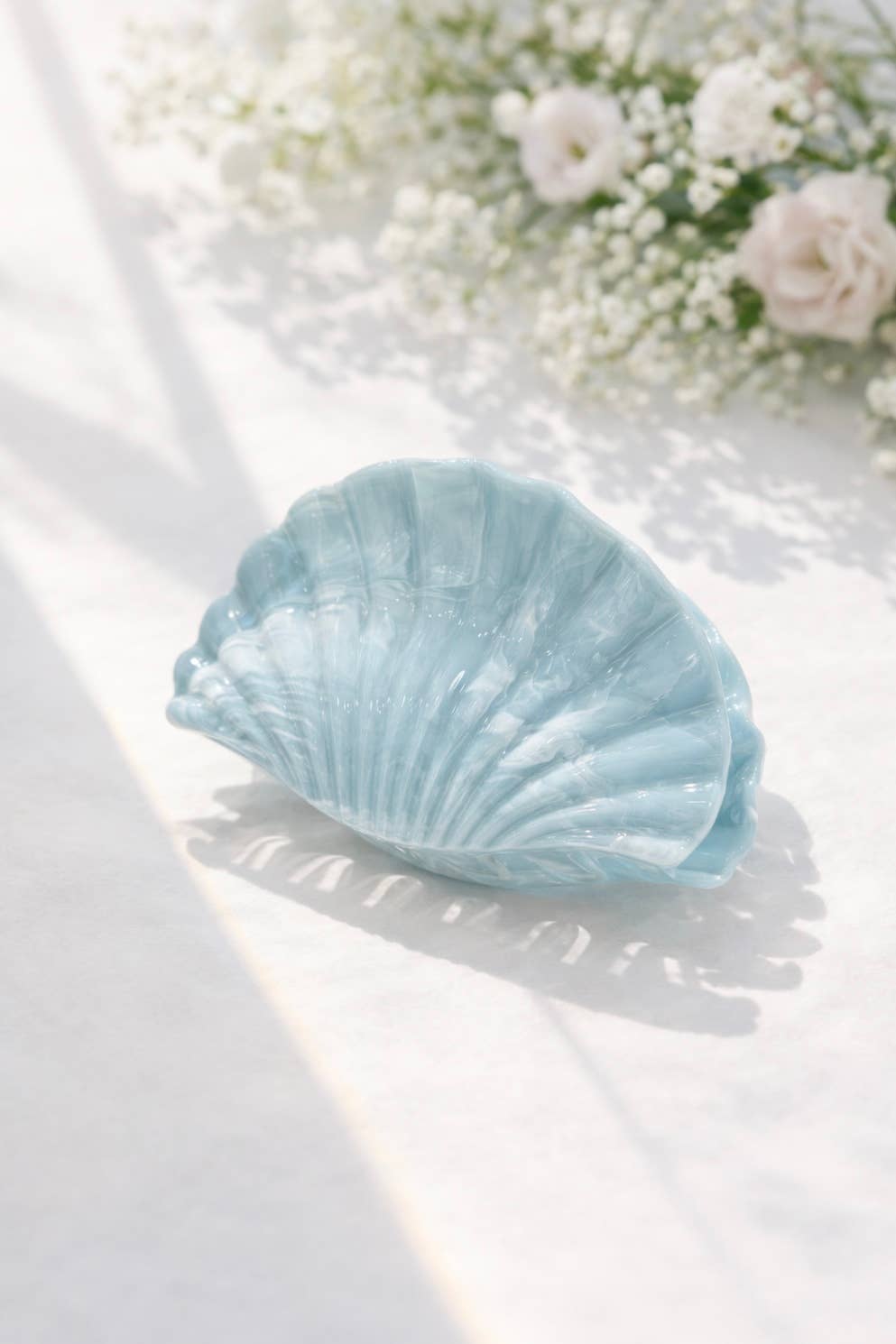 Seashell hair clip 9.5 cm YH83