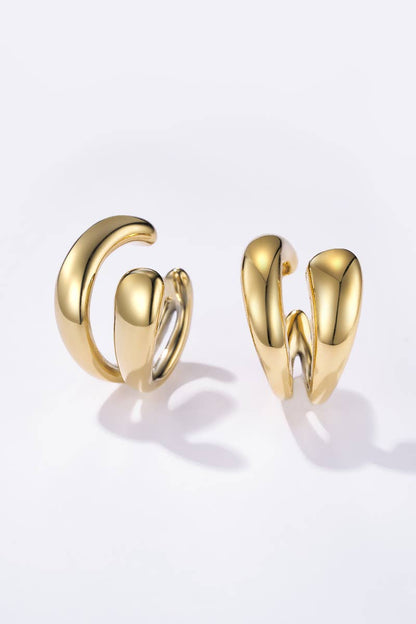 Stainless steel ear cuffs 124AQ535