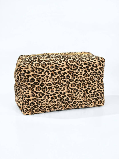 Trousse de toilette à motif léopard CY72K