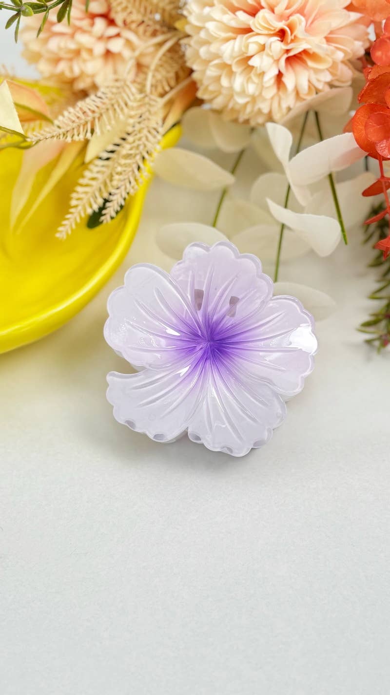 Pince à cheveux fleur YH33