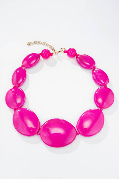 2WY01 resin necklace