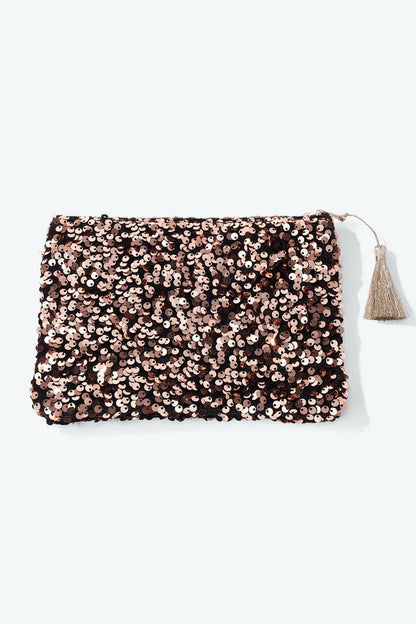 Sequin makeup bag CY46