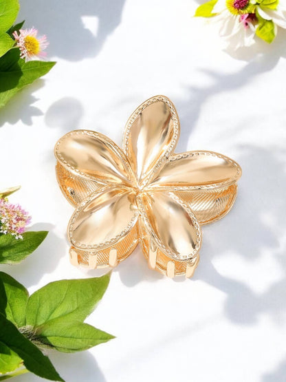 ZE20K Flower Metal Hair Clip