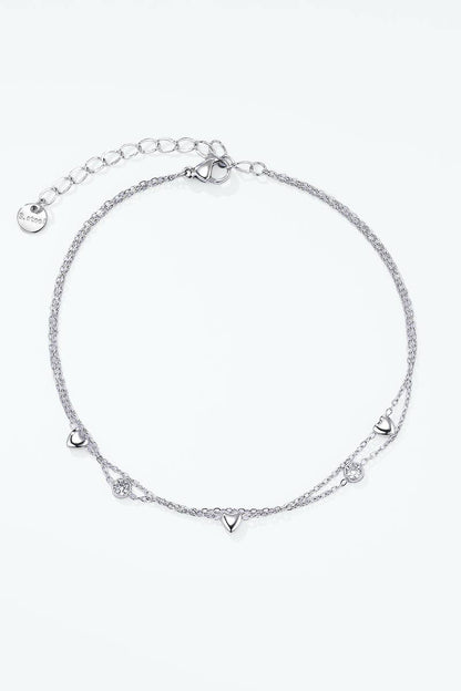 Stainless steel anklet 624AQ67