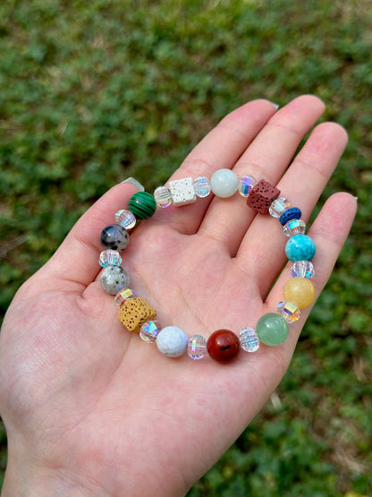 Natural stone bracelet 324DS46