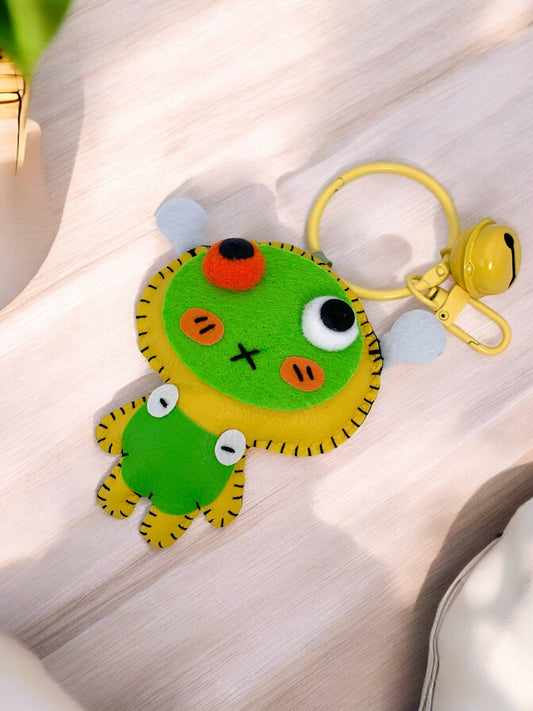 Porte-clé peluche avec clochette JSG37