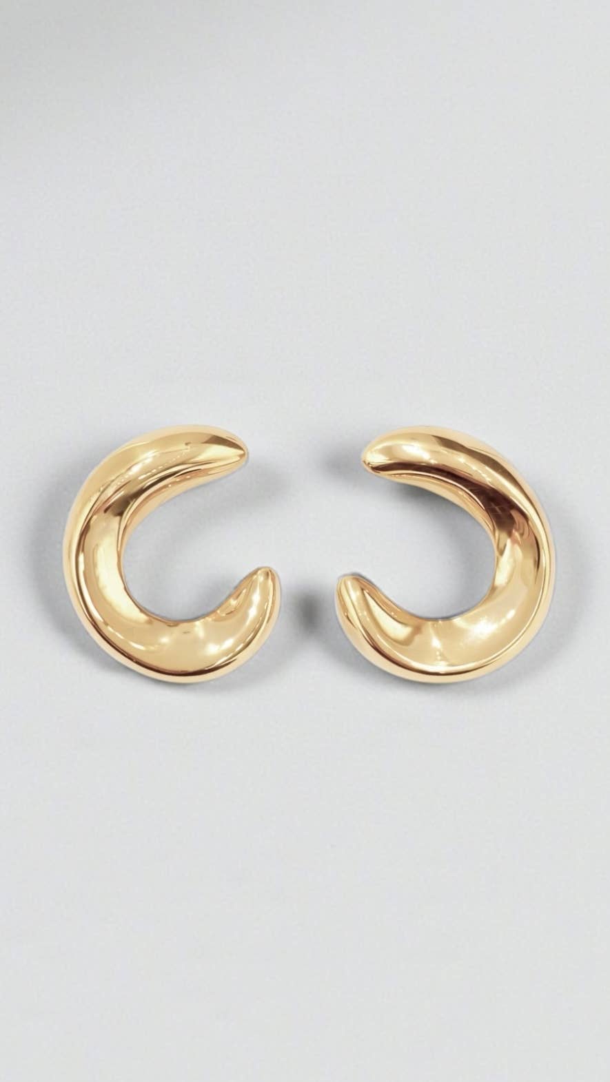 Boucles d'oreilles en acier inoxydable 124AQ65N