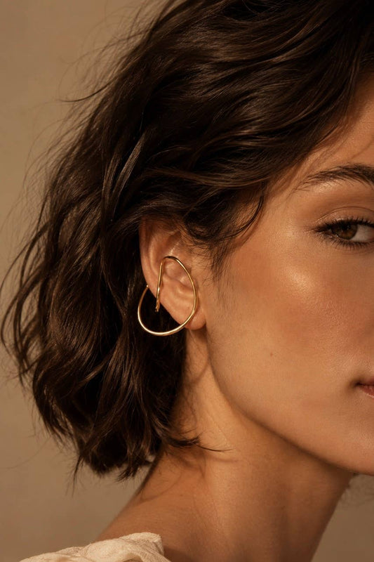 Earcuffs en acier inoxydable 124AQ780