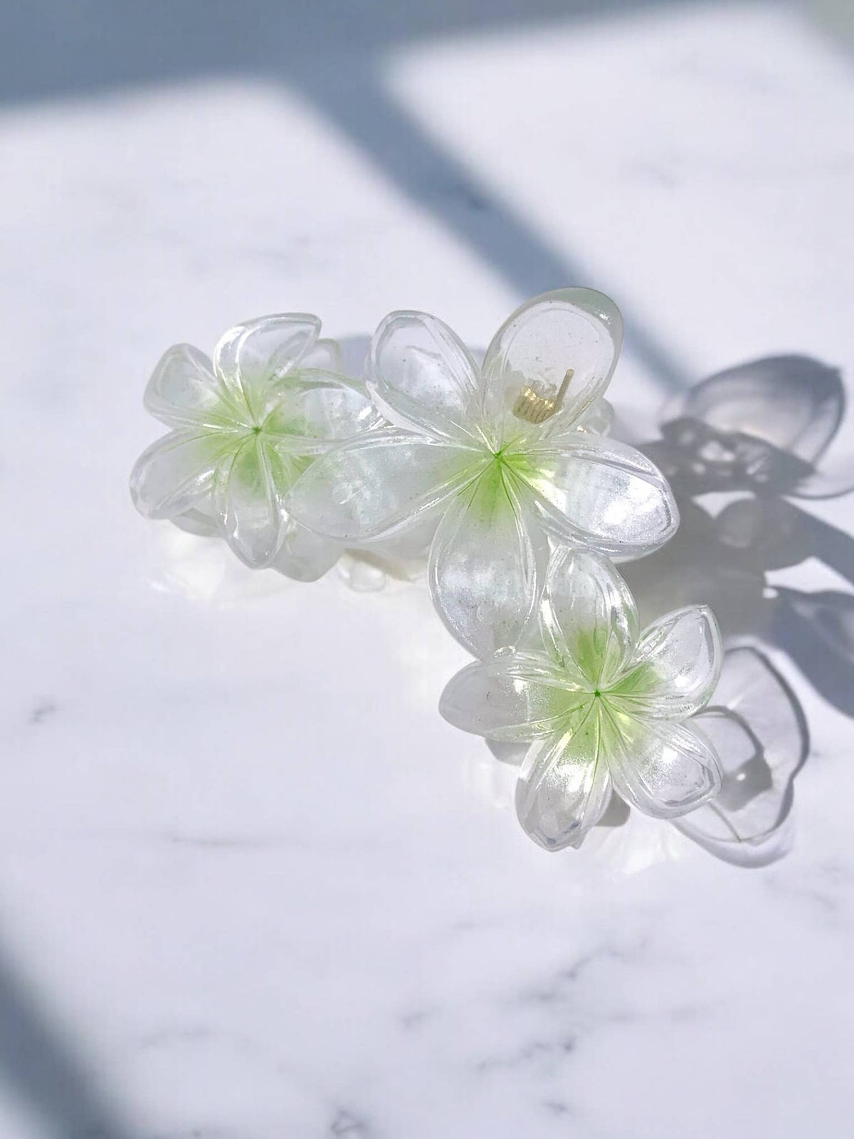Pince à cheveux en forme de fleurs YH18