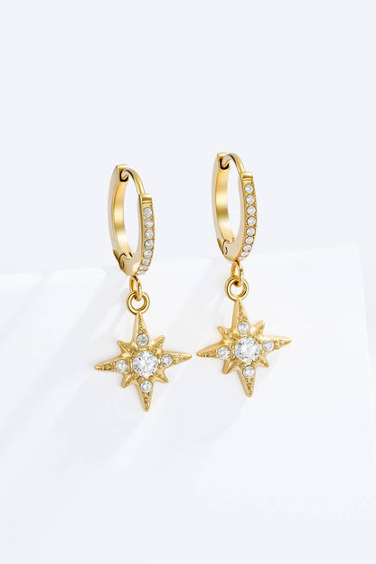 Stainless steel earrings 124AQ577