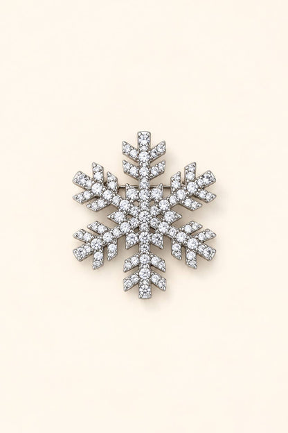 Broche flocon de neige BL12