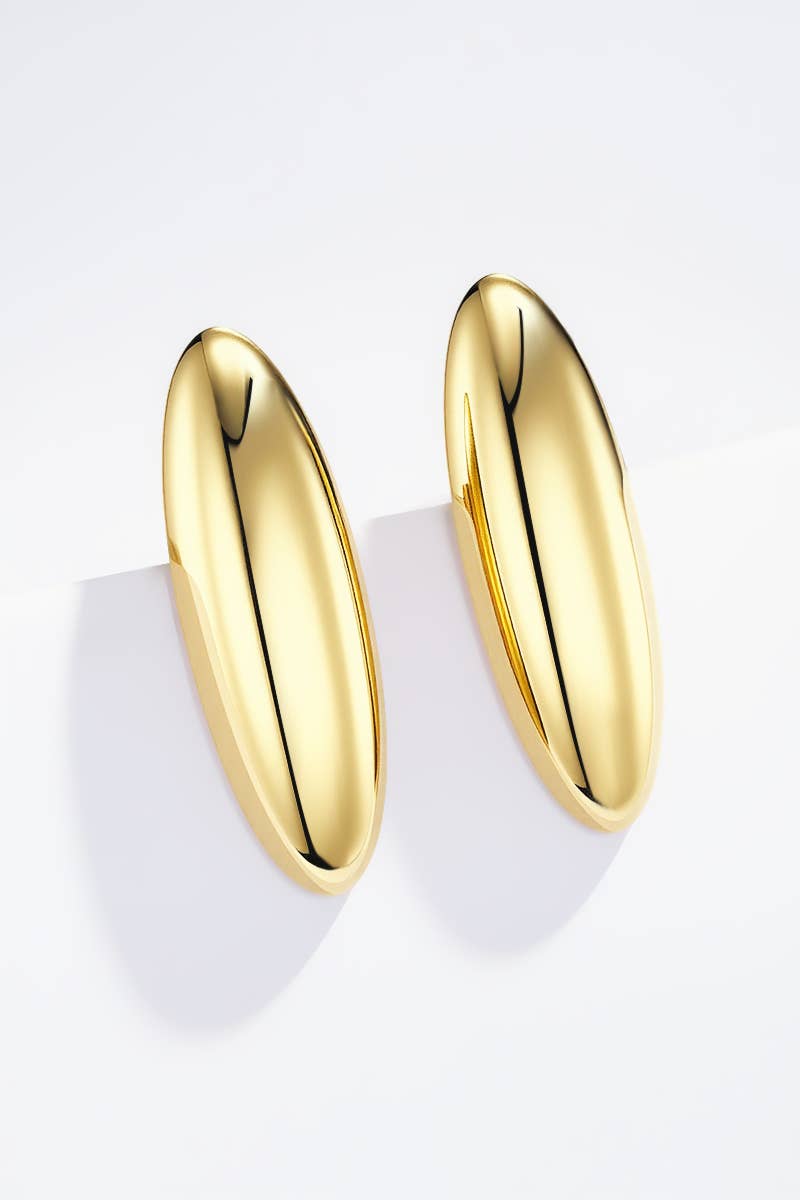 Boucles d'oreille en acier inoxydable 124CA32