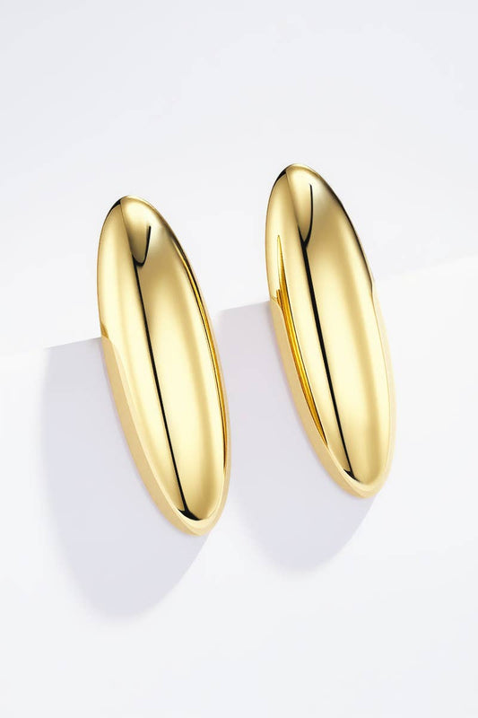 Boucles d'oreille en acier inoxydable 124CA32